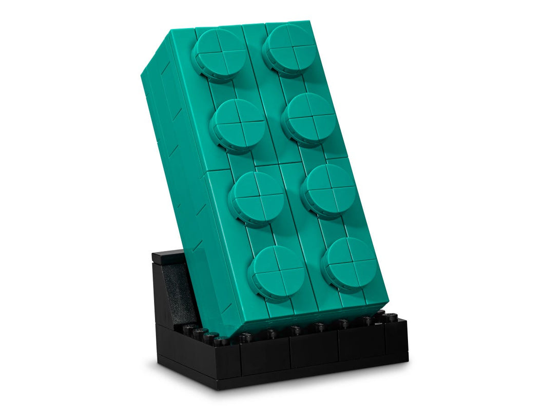 LEGO 2x4 Teal Brick - 5006291